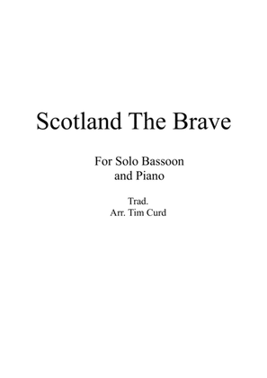 Scotland The Brave for Solo Bassoon and Piano