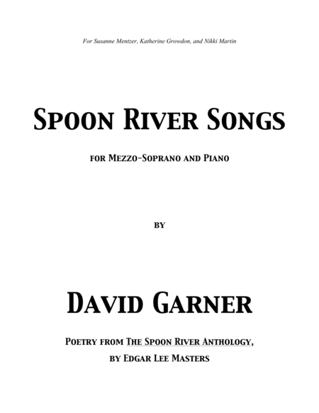 Spoon River Songs