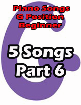 Piano songs in G position part 6
