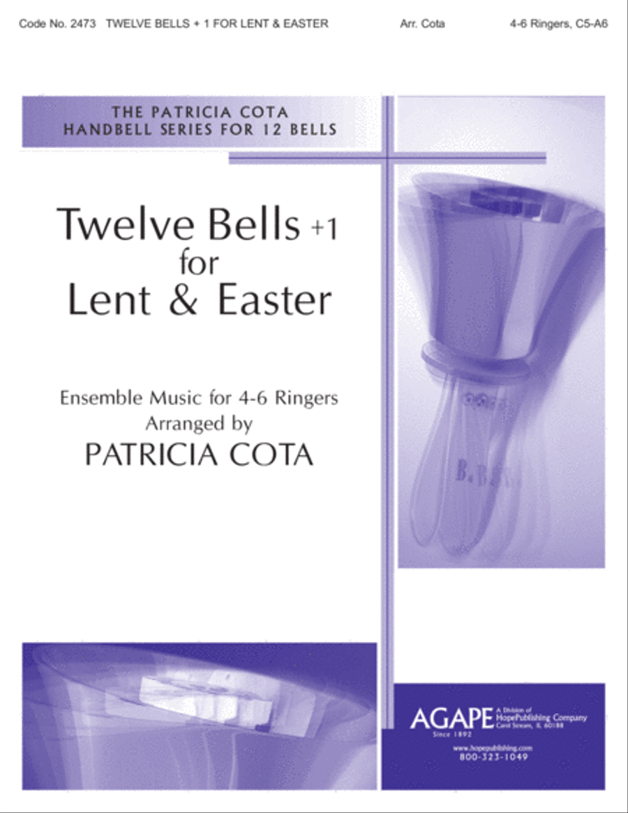 Twelve Bells +1 for Lent and Easter Handbell Choir scores gallery preview page 1