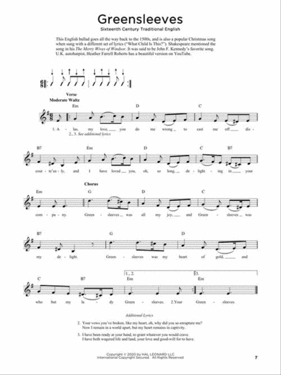 First 50 Songs You Should Play on Autoharp Autoharp scores gallery preview page 8