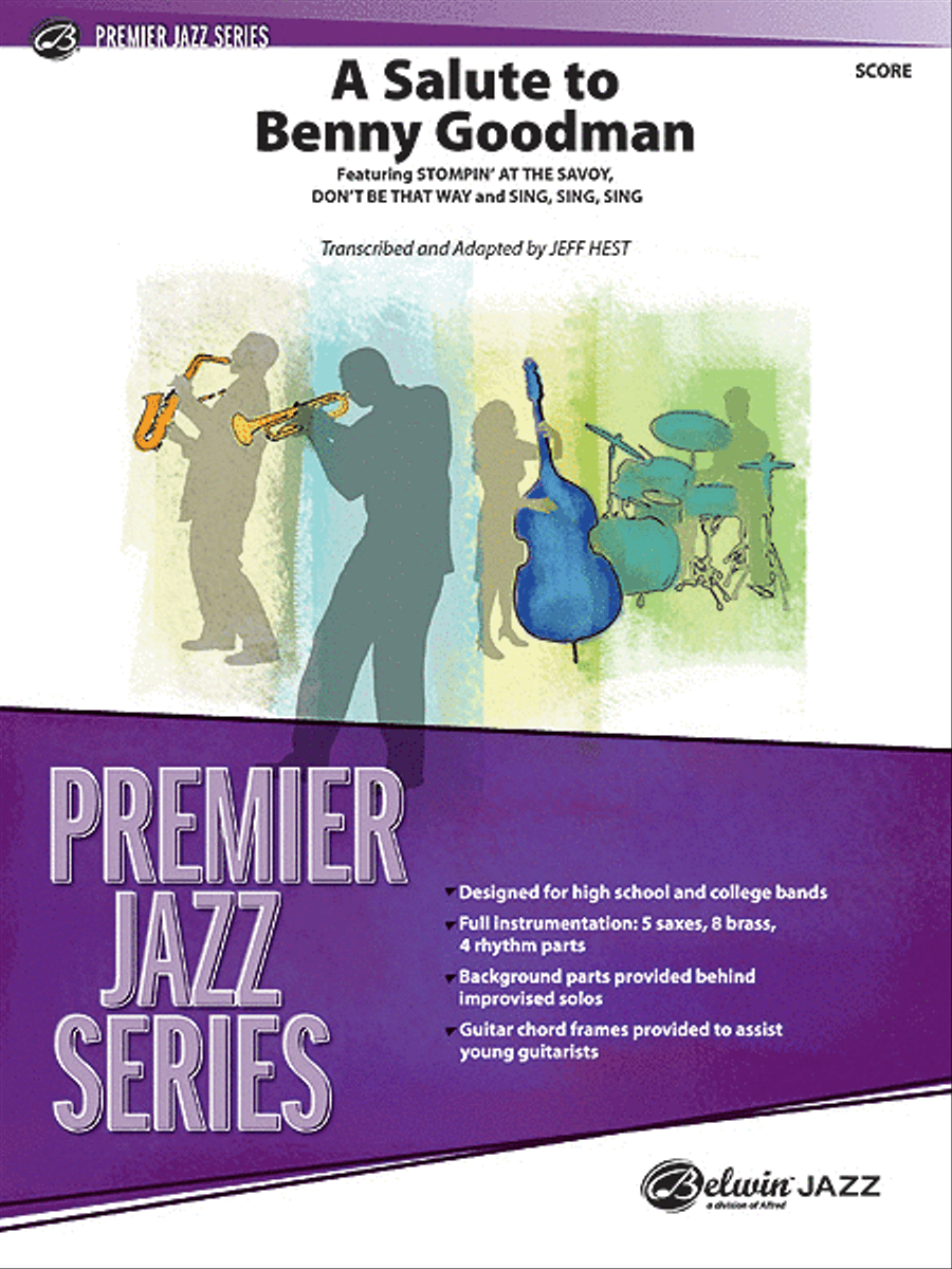 A Salute to Benny Goodman Jazz Ensemble scores gallery preview page 1