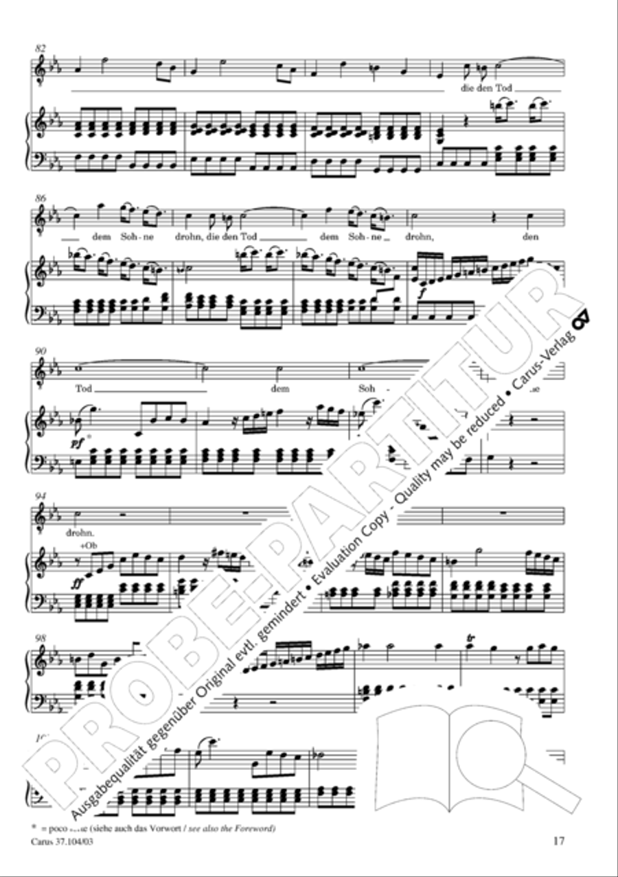 Ein Lammlein geht und tragt die Schuld 4-Part scores gallery preview page 18