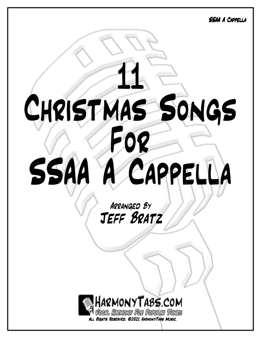 11 Christmas Songs for SSAA A Cappella image number null