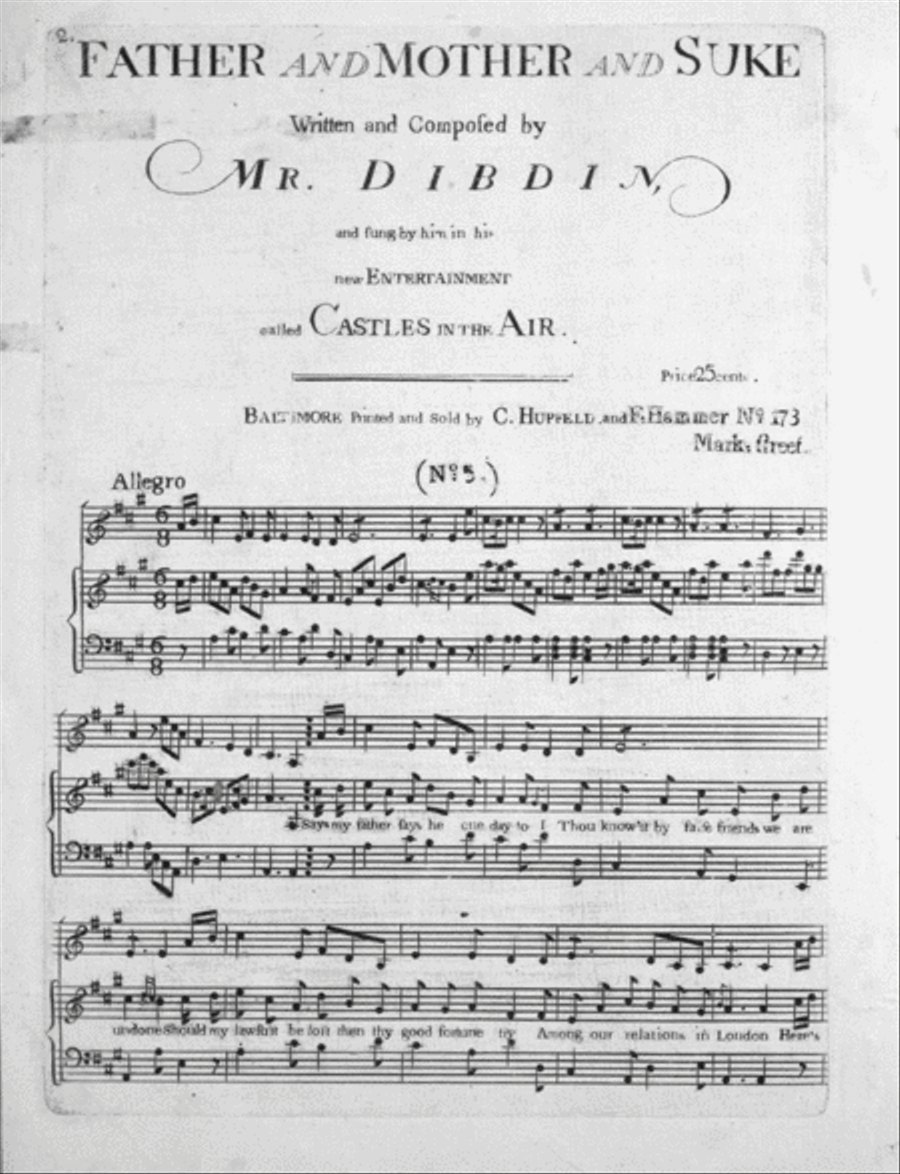 Father and Mother and Suke Flute scores gallery preview page 1