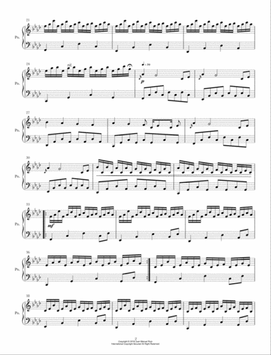 Look me in the eye Piano Solo scores gallery preview page 2