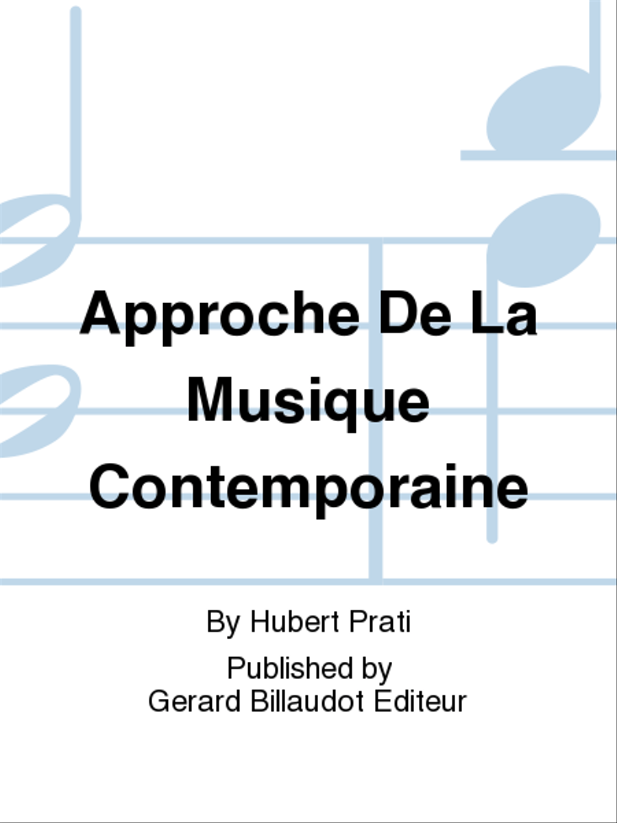 Approche de la Musique Contemporaine Saxophone scores gallery preview page 1