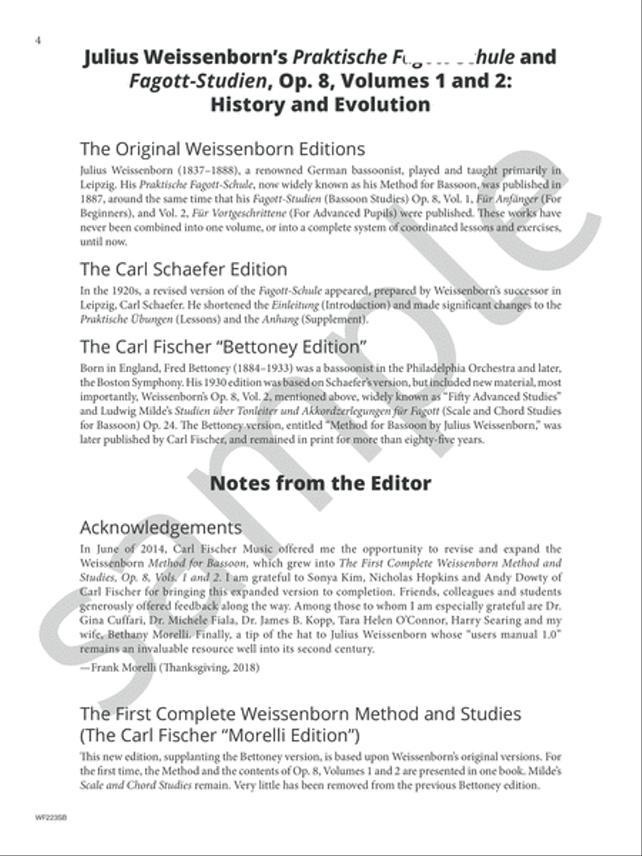 The First Complete Weissenborn Bassoon scores gallery preview page 6