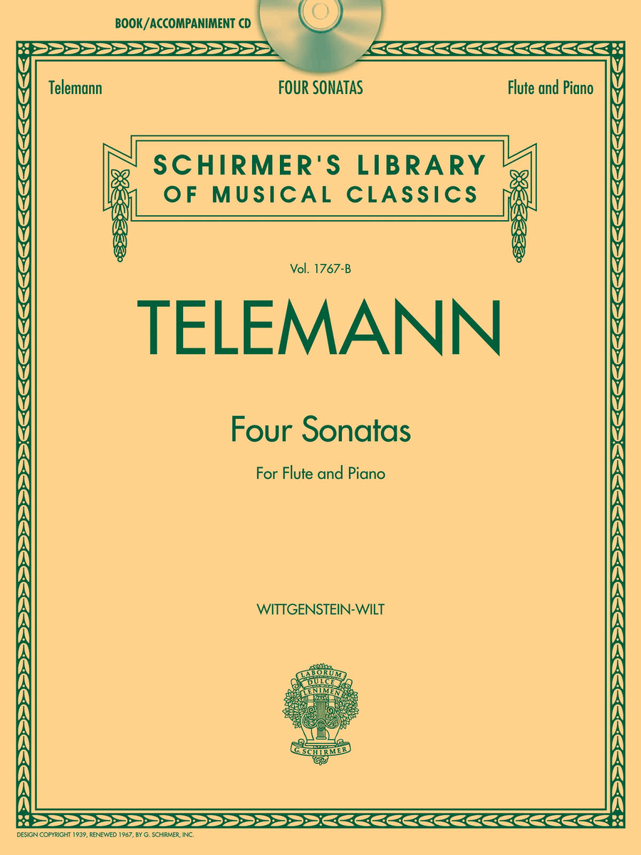 Telemann – 4 Sonatas for Flute and Piano