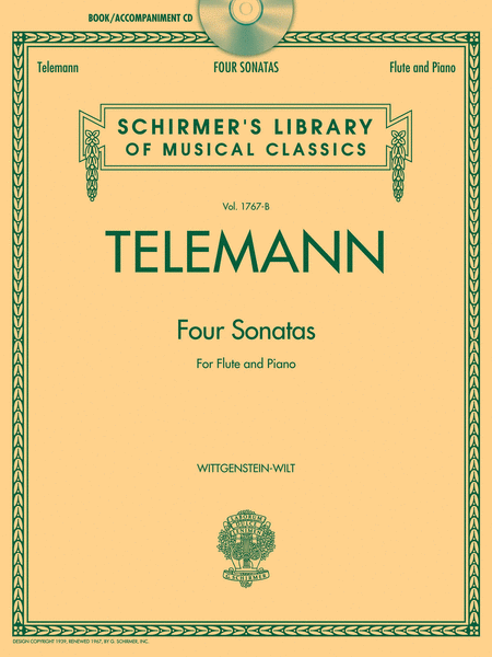 Telemann – 4 Sonatas for Flute and Piano