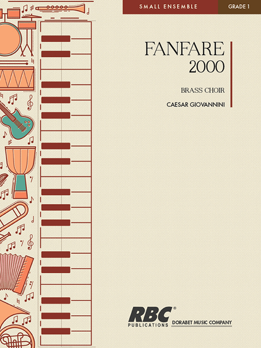 Fanfare 2000 Brass Choir Set of Parts scores gallery preview page 1