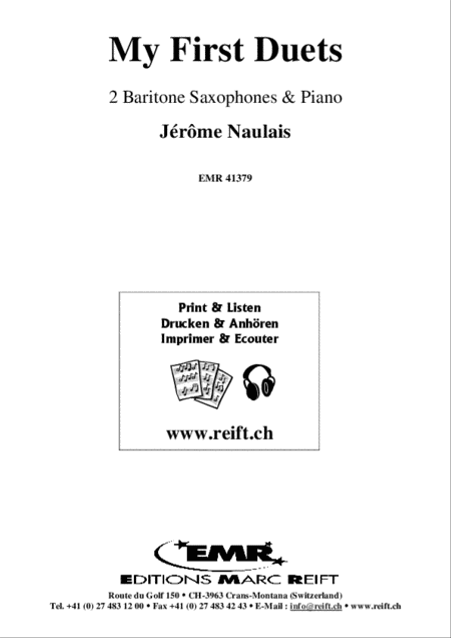 My First Duets Baritone Saxophone scores gallery preview page 2