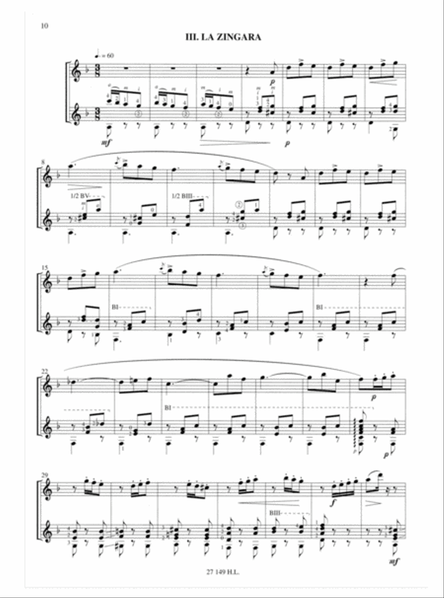 Melodies (3) Clarinet scores gallery preview page 4
