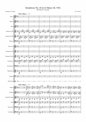 Symphony No. 40 in G Minor (abridged)