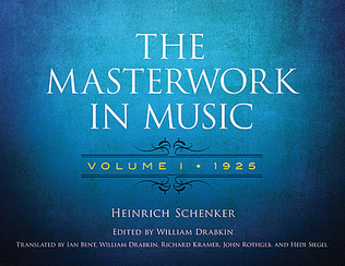 Book cover for The Masterwork in Music -- Volume I, 1925