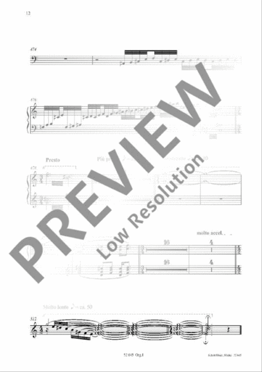 La Révolte des Orgues Organ scores gallery preview page 13