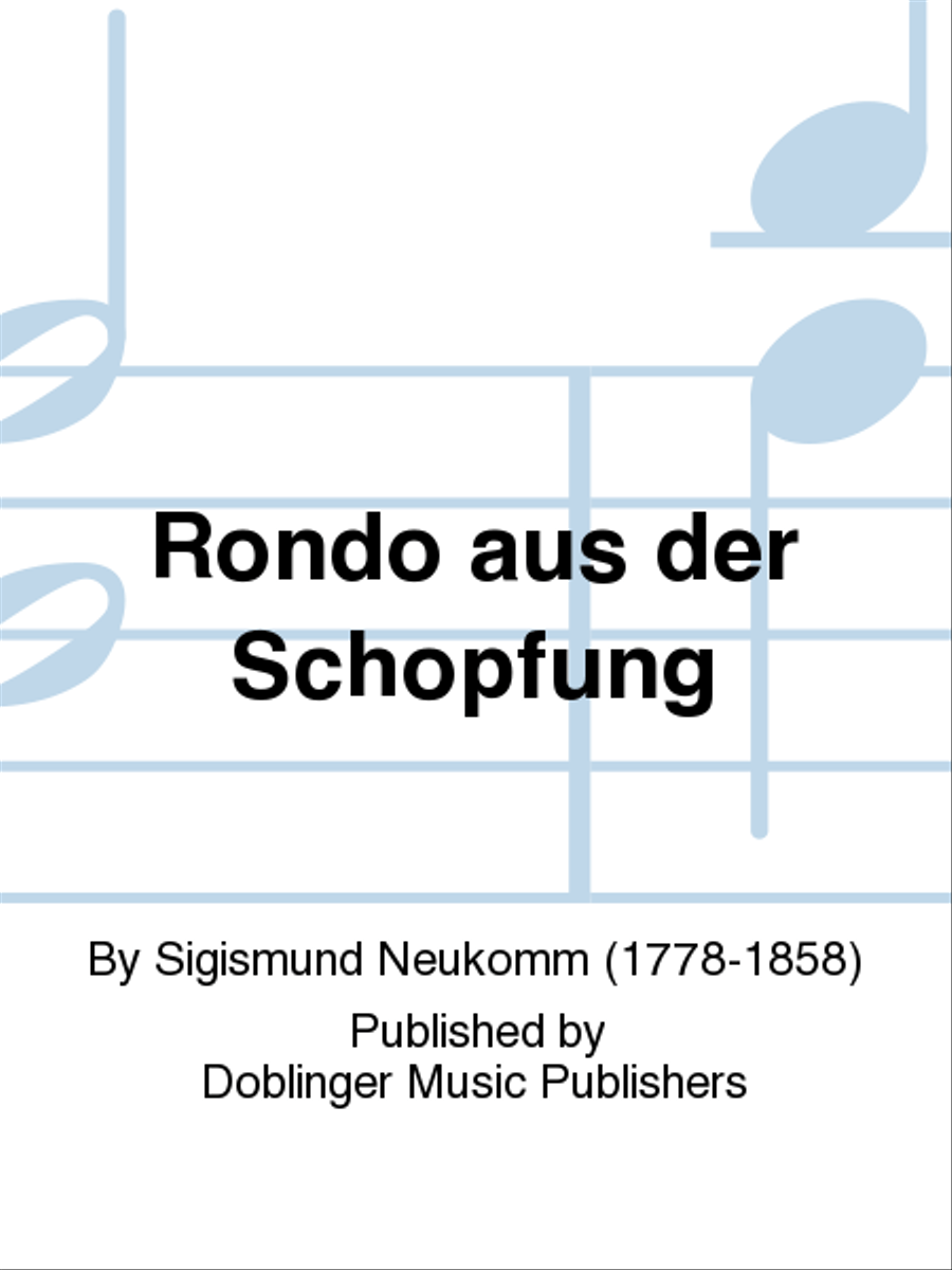 Rondo aus der Schopfung Rondo aus der Schopfung Piano Solo scores gallery preview page 1