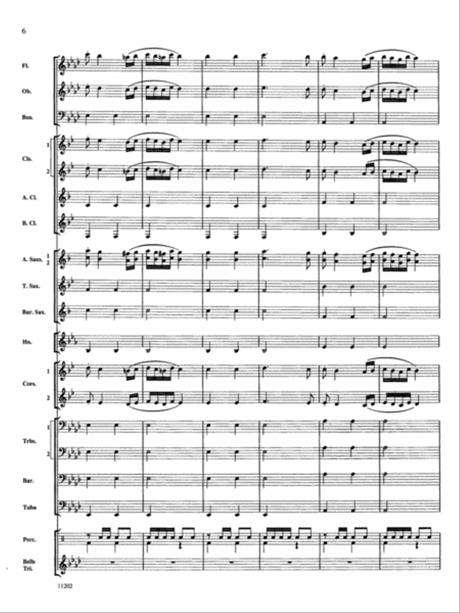 Hungarian Dance No. 5: Score Concert Band scores gallery preview page 6