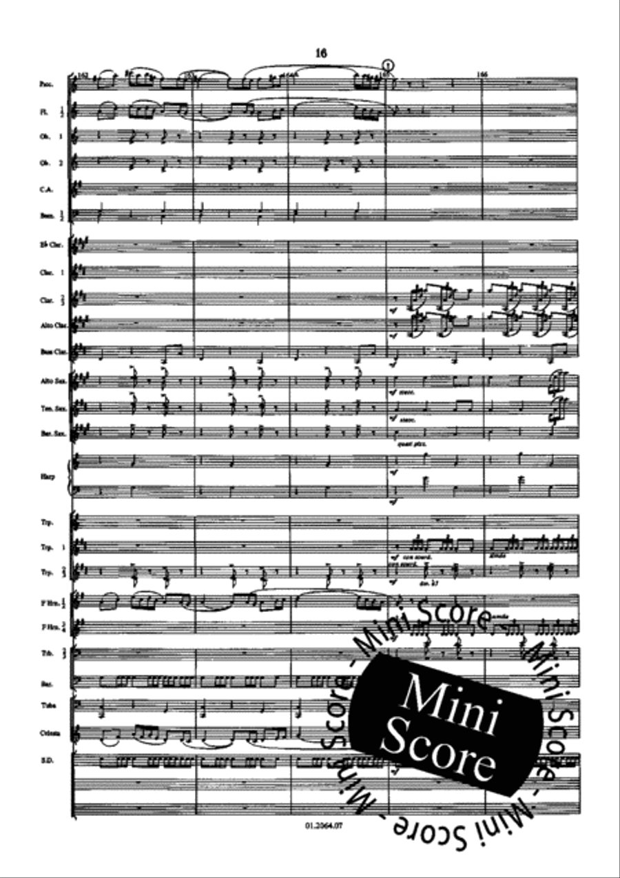 Bolero Concert Band scores gallery preview page 20