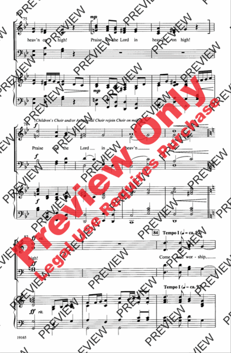 The Newborn King The Newborn King 4-Part scores gallery preview page 10