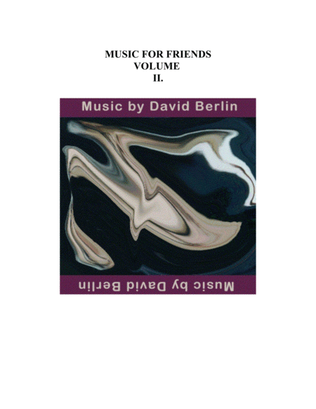 MUSIC FOR FRIENDS VOLUME 2