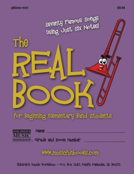 The Real Book for Beginning Elementary Band Students (pBone mini)