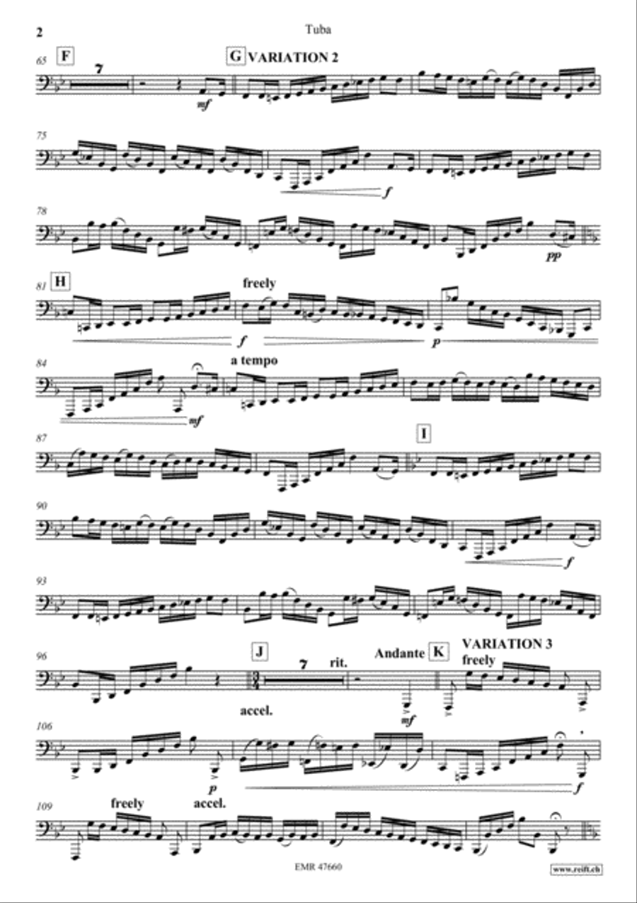 Air Varie Air Varie Tuba scores gallery preview page 3