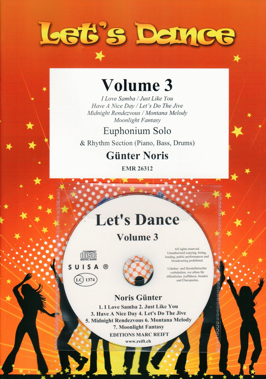 Let's Dance Volume 3 Euphonium scores gallery preview page 1