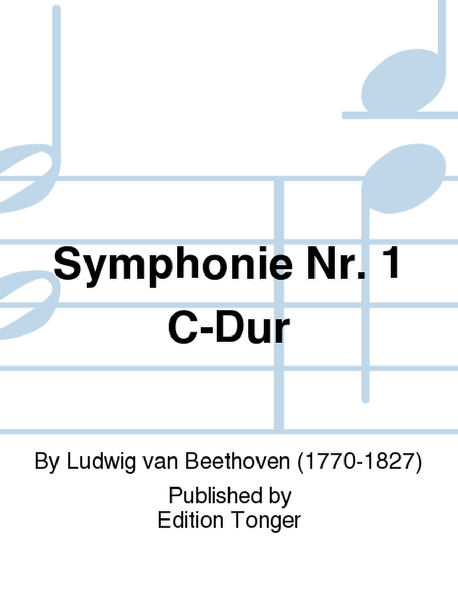 Symphonie Nr. 1 C-Dur