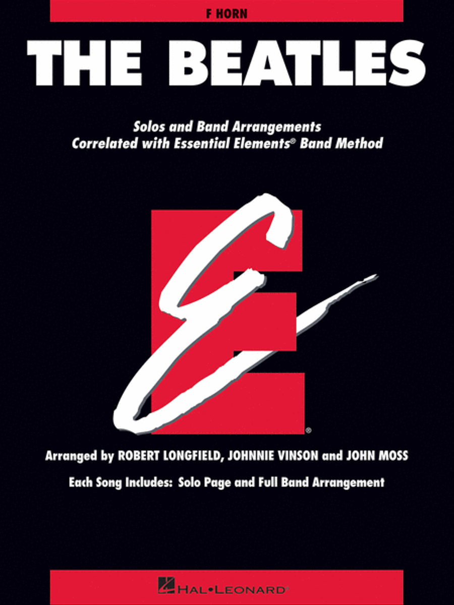 The Beatles Concert Band Methods scores gallery preview page 1