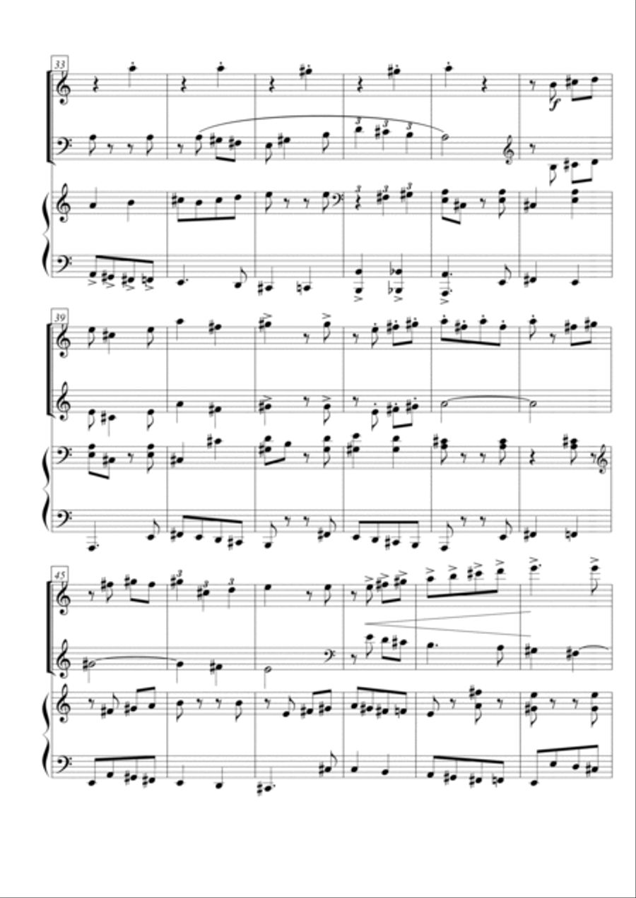 Piano Trio n° 1 Piano Trio scores gallery preview page 4