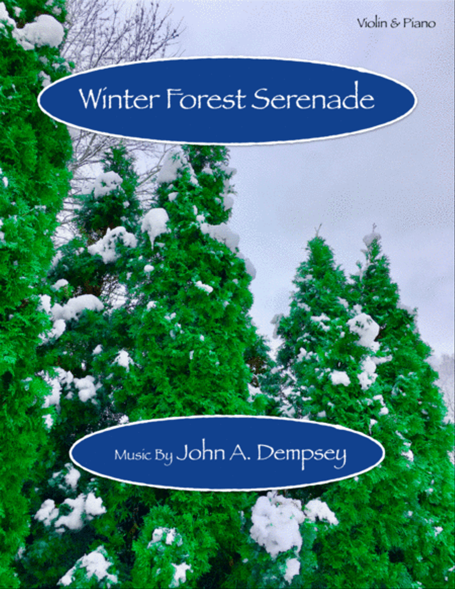 Winter Forest Serenade (Violin and Piano) Violin Solo scores gallery preview page 1