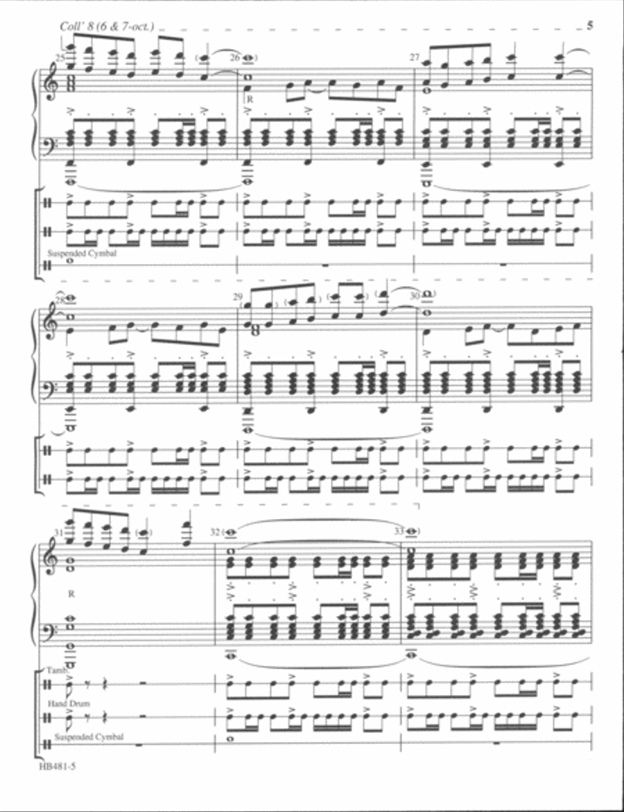 Good King Wenceslas - Krug Handbell Choir scores gallery preview page 5