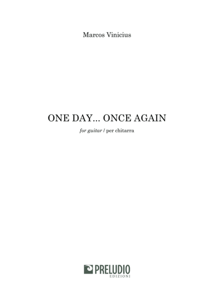 One Day... Once Again