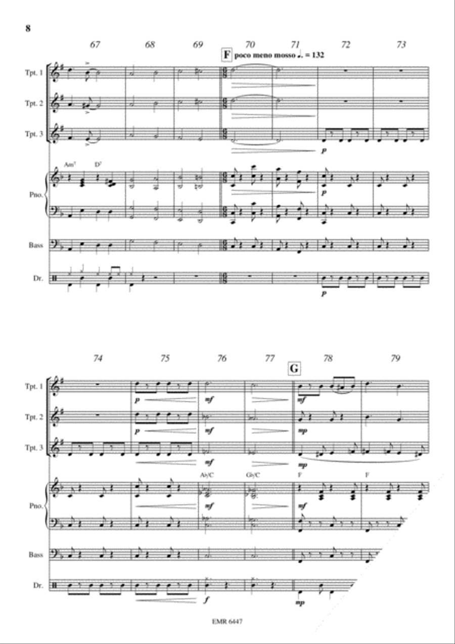 Movie Sequences Movie Sequences Trumpet Trio scores gallery preview page 8