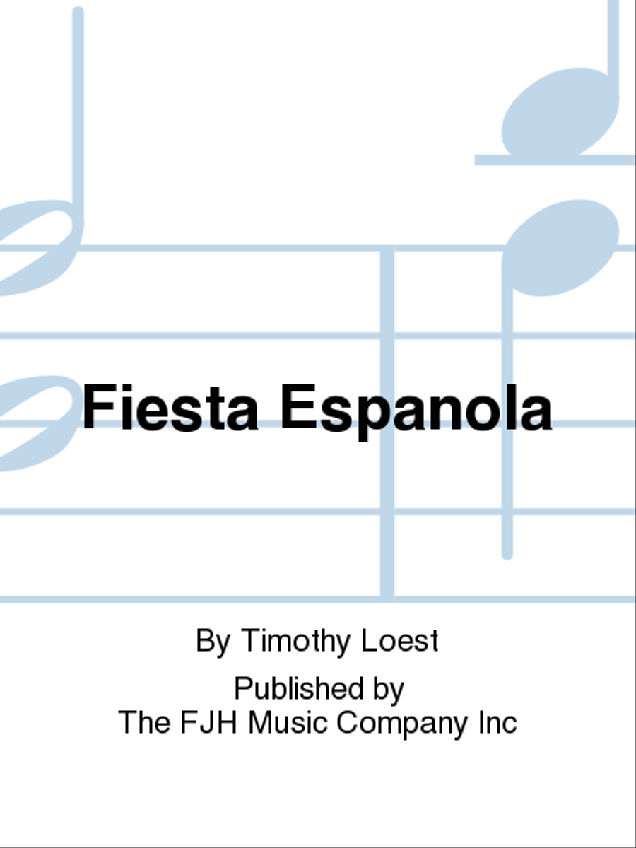 Fiesta Española Concert Band scores gallery preview page 1