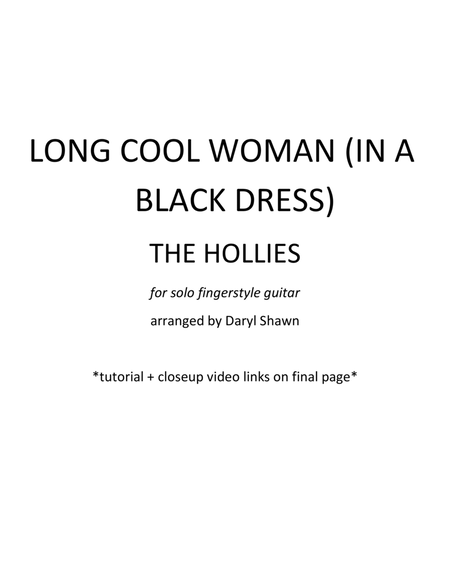 Long Cool Woman (in A Black Dress) image number null