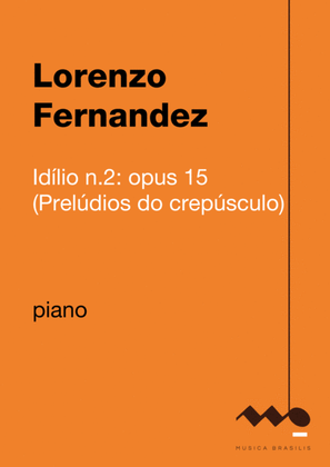 Book cover for Prelúdios do crepúsculo n.2 - Idílio
