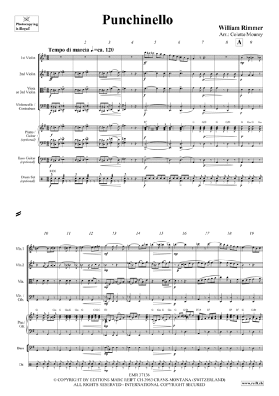 Punchinello Punchinello Cello scores gallery preview page 2