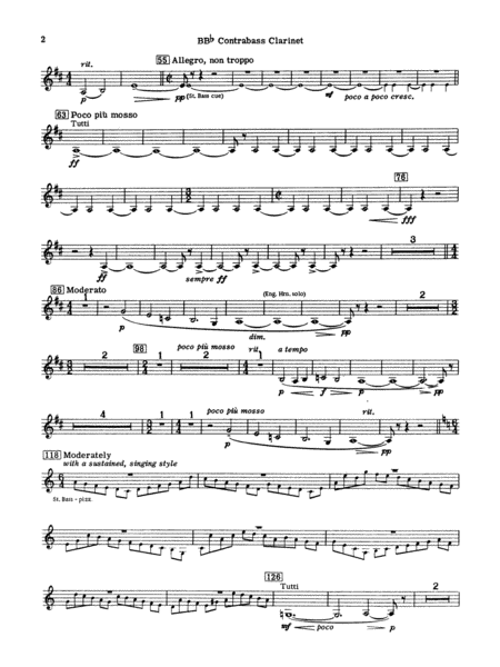 Russian Christmas Music: B-flat Contrabass Clarinet