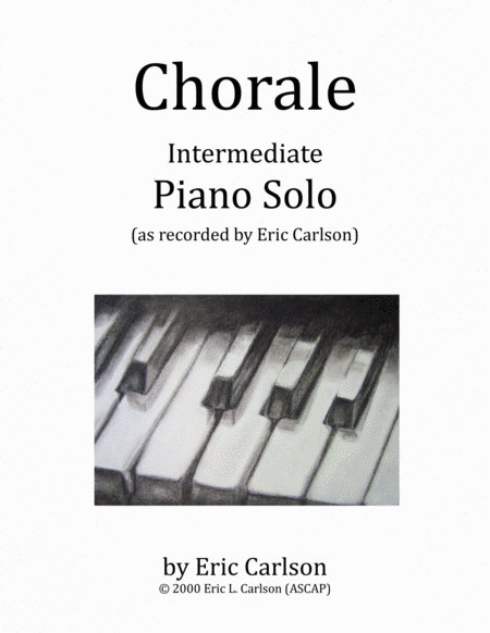 Chorale - Piano Solo by Eric Carlson image number null