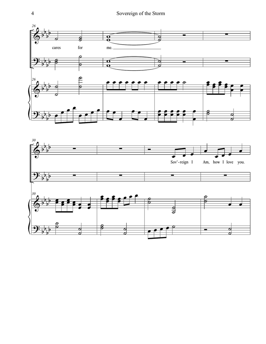 Soveriegn of the Storm 4-Part scores gallery preview page 4