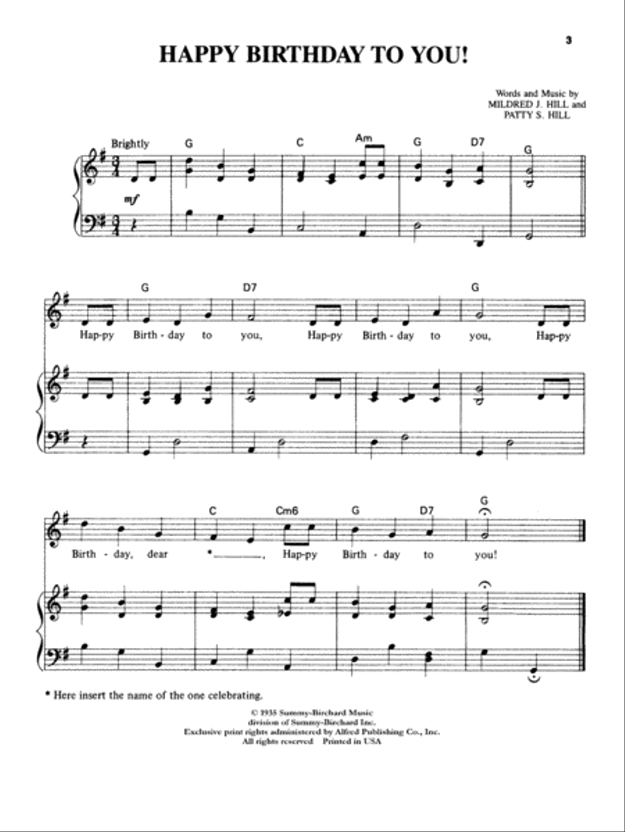 Happy Birthday to You Small Ensemble scores gallery preview page 2