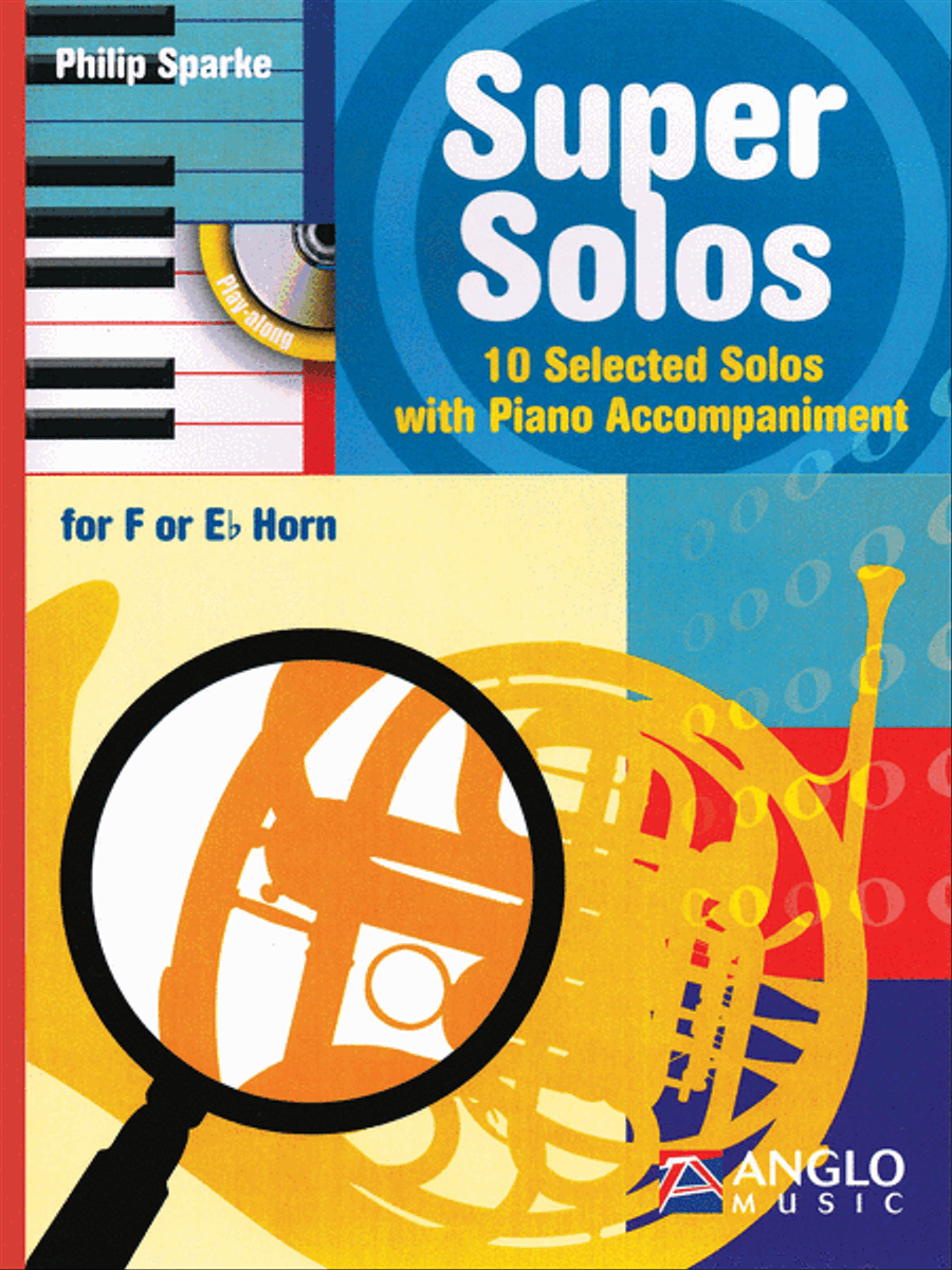 Super Solos for F or E-Flat Horn Piano Accompaniment scores gallery preview page 1