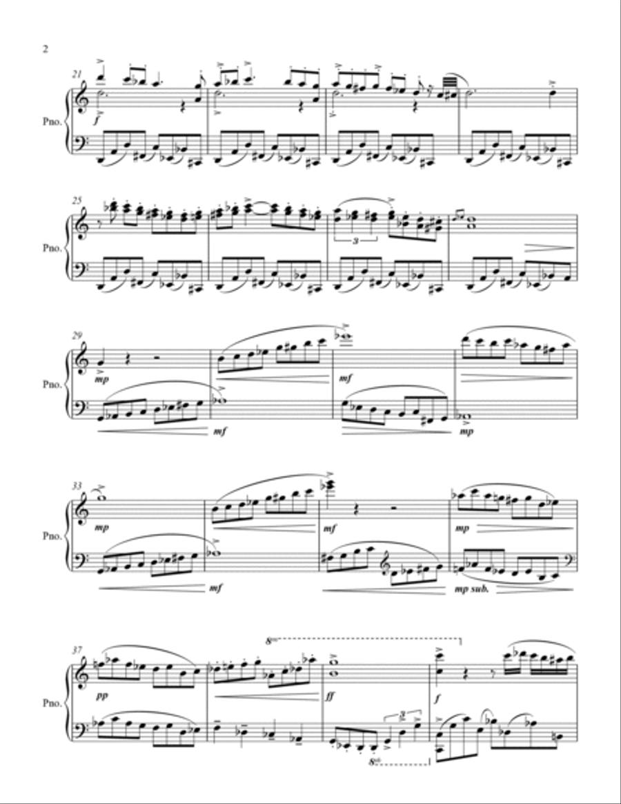 The Snake Charmer The Snake Charmer Piano Solo scores gallery preview page 2