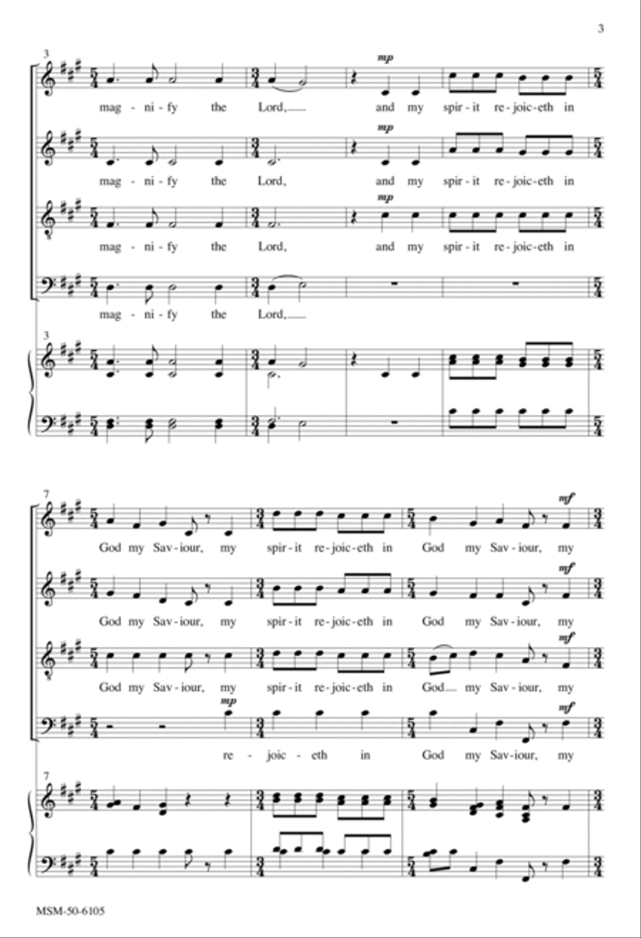Truro Evening Canticles Truro Evening Canticles 4-Part scores gallery preview page 3