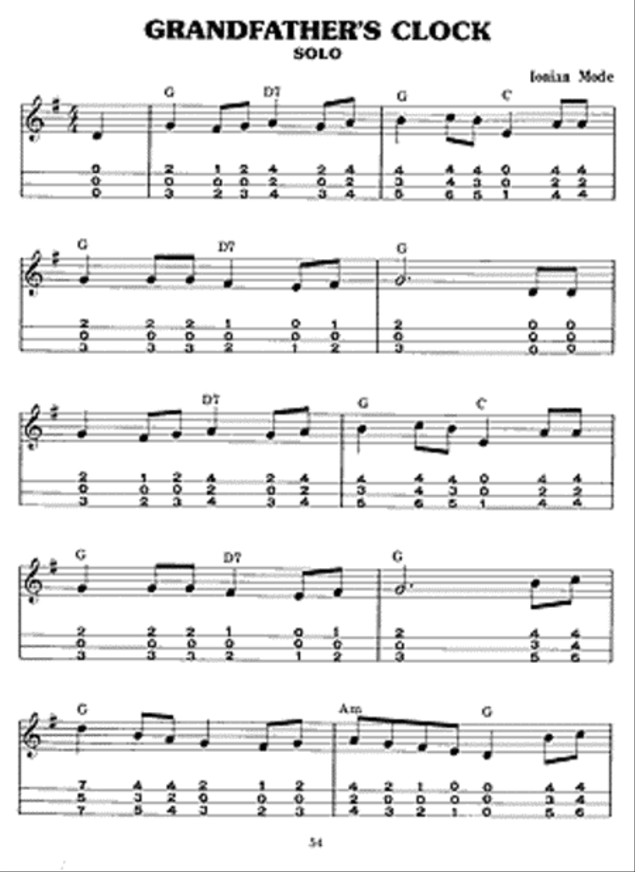 Dulcimer Song Book Dulcimer Song Book Dulcimer scores gallery preview page 5