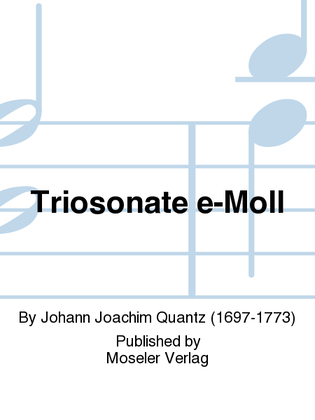 Triosonate e-Moll