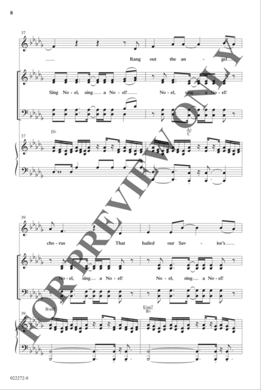 Best-Selling Christmas Anthem Pak Vol 1 - Anthem Preview Pak Hymn Anthems scores gallery preview page 9