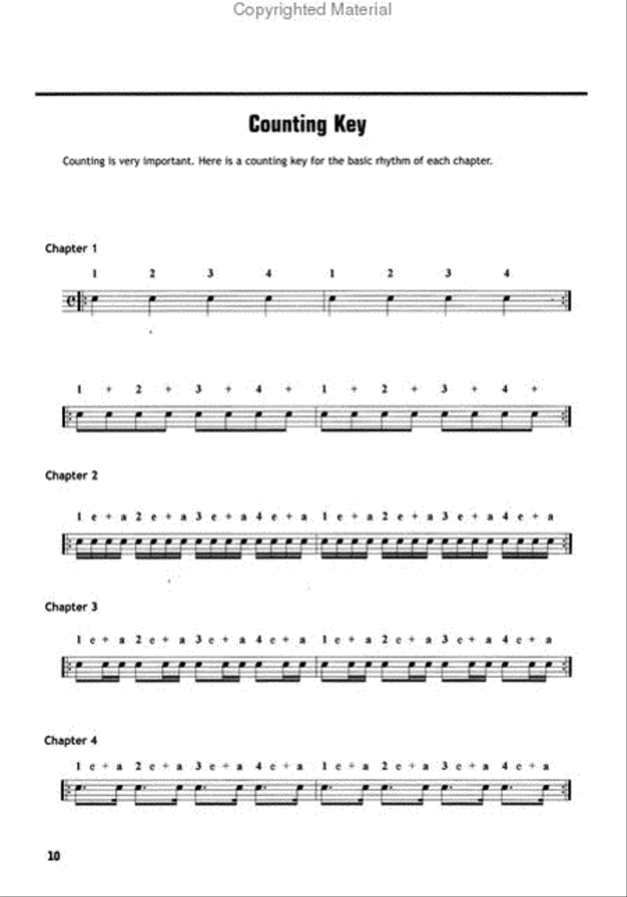 Eighth-Note Rock and Beyond Percussion scores gallery preview page 2